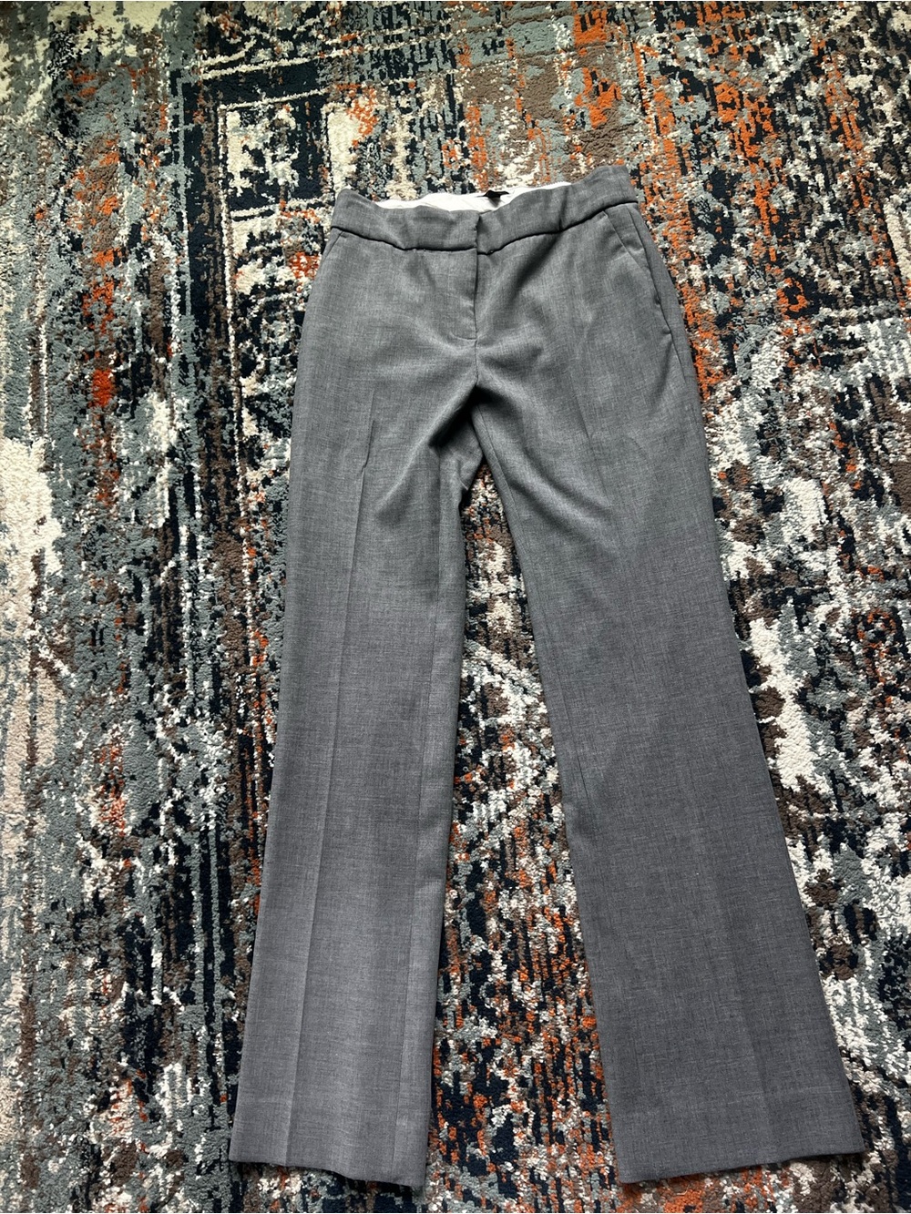 J. Crew Gray Women's Tailored Dress Trousers